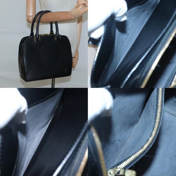 LOUIS VUITTON Epi Pont Neuf Hand Bag Black M52052 LV Auth ep8561 - Picture 12 of 14